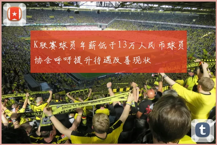 K联赛球员年薪低于13万人民币球员协会呼吁提升待遇改善现状